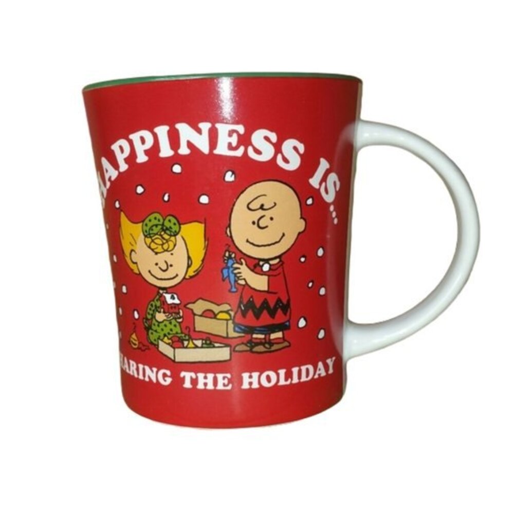 PEANUTS Happiness Is Christmas Coffee Cup Mug